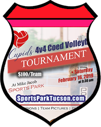 Feb 16th Cupid's Volleyball Tournament - Feb 16th Cupid's Volleyball Tournament Co-ed 4v4 - A/B 
