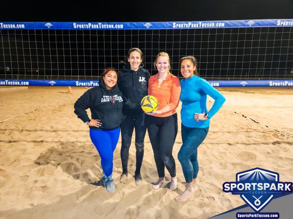 Volleyball Tue Women's 2v2 , Team: She-Unit