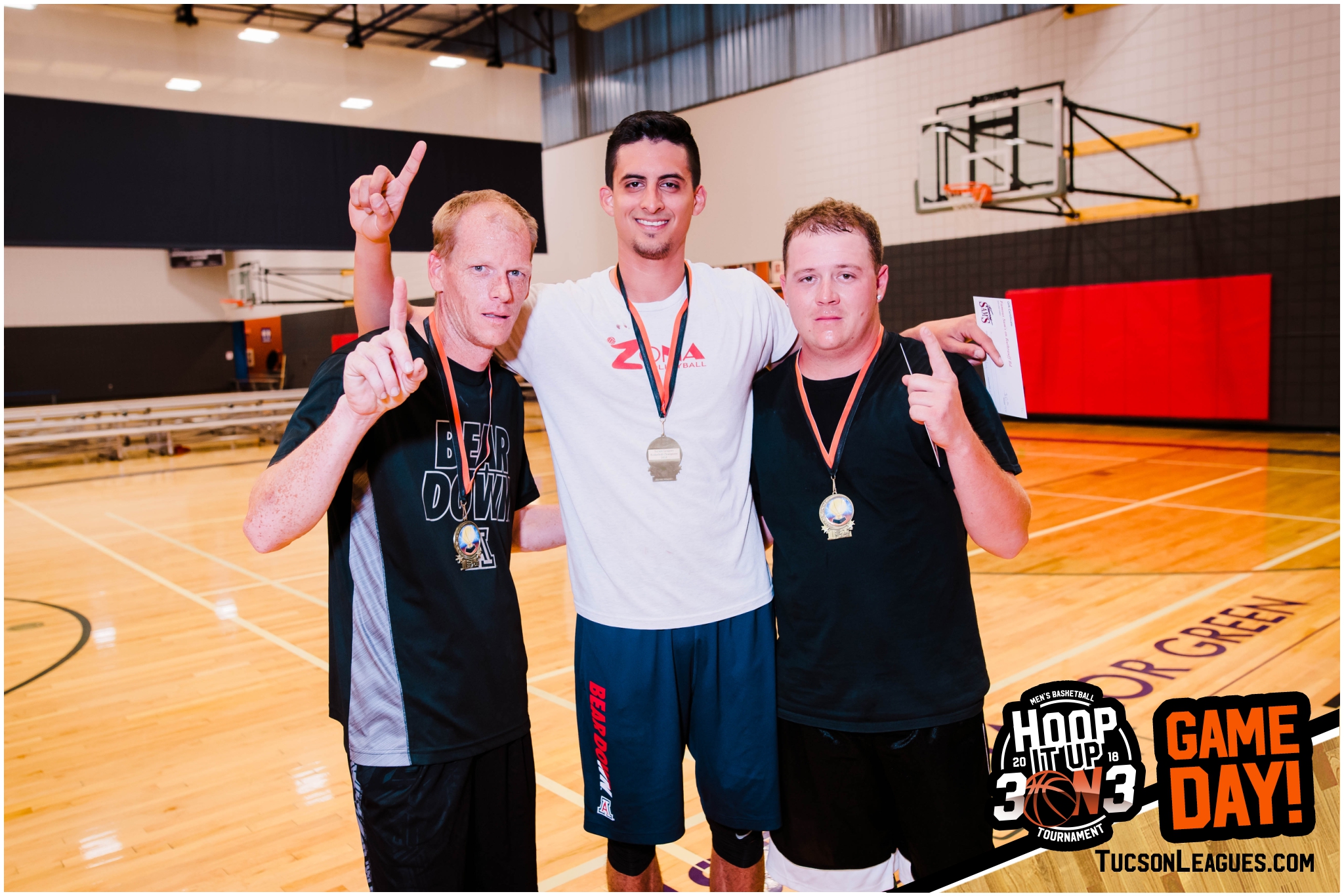 Mar 10th Hoop it Up 3 on 3 Men's Basketball Tournament Champions